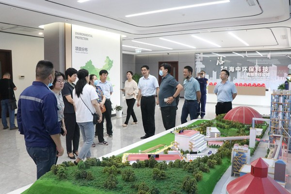國家生態(tài)環(huán)境部任志遠(yuǎn)主任一行來洛陽海中開展泡沫滅火劑中的PFOS處置課題調(diào)研