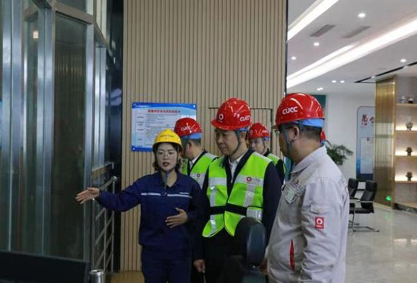 濟源市副市長一行蒞臨濟源海中觀摩調(diào)研